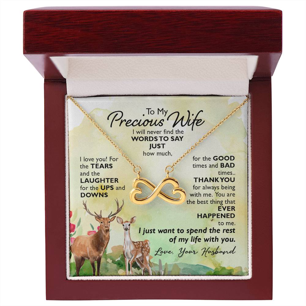 Endless Love Necklace - To My Precious Wife