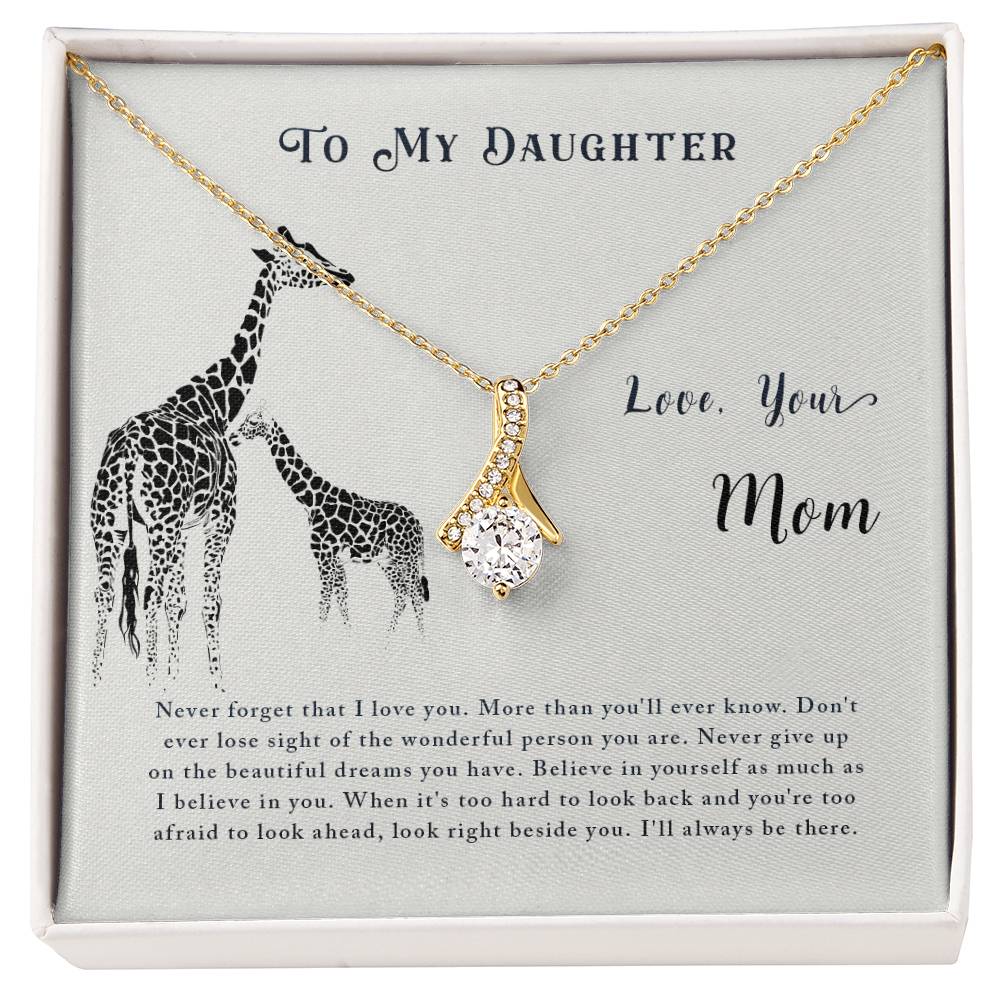 Alluring Beauty Necklace - To My Daughter