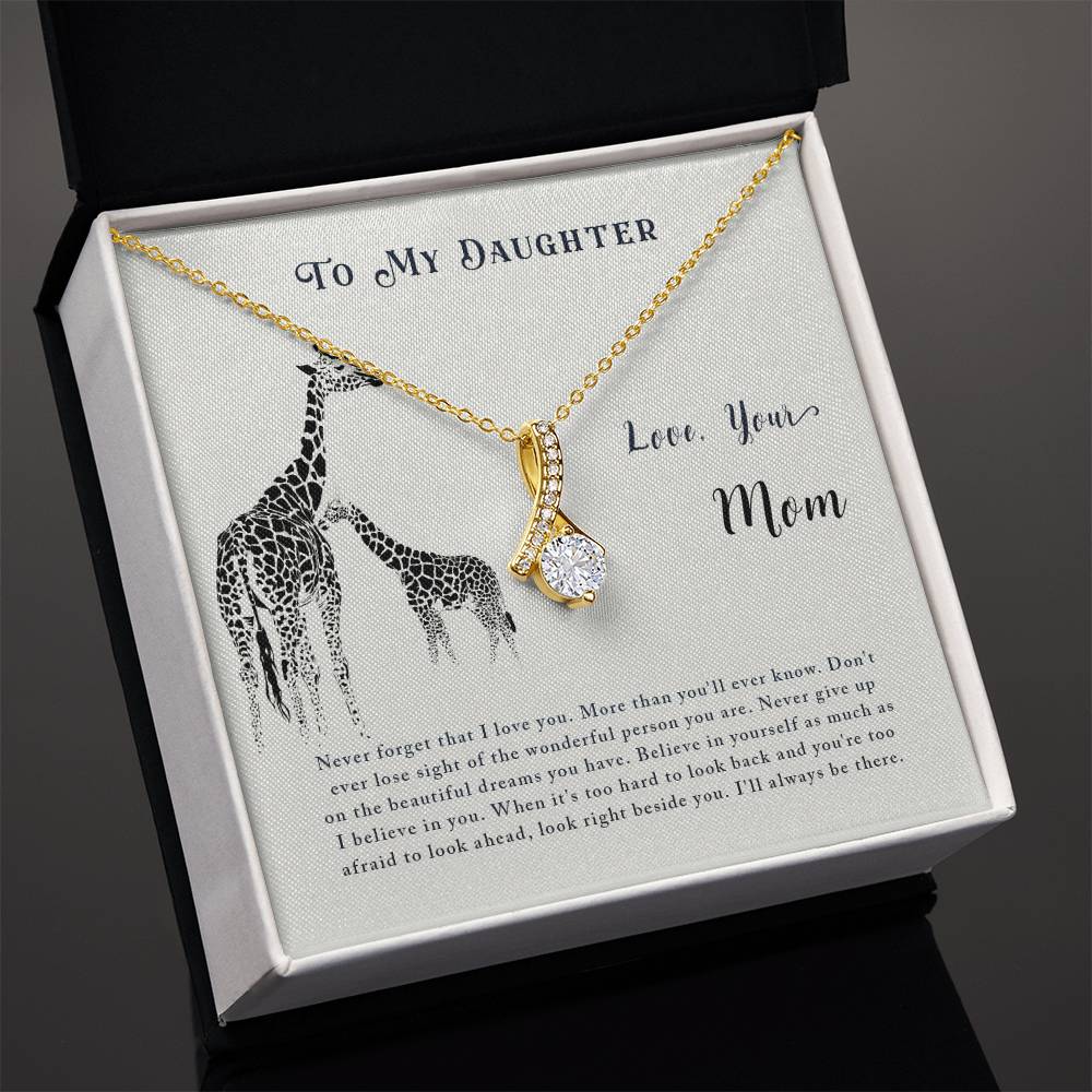 Alluring Beauty Necklace - To My Daughter