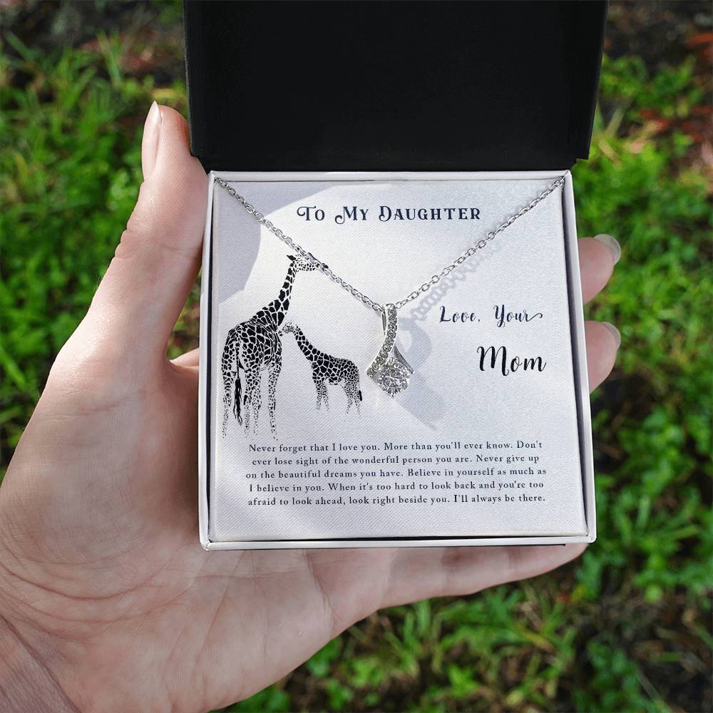 Alluring Beauty Necklace - To My Daughter