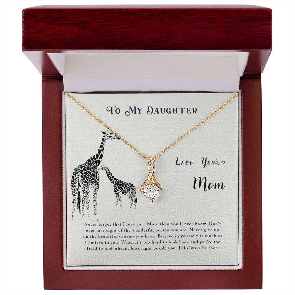 Alluring Beauty Necklace - To My Daughter