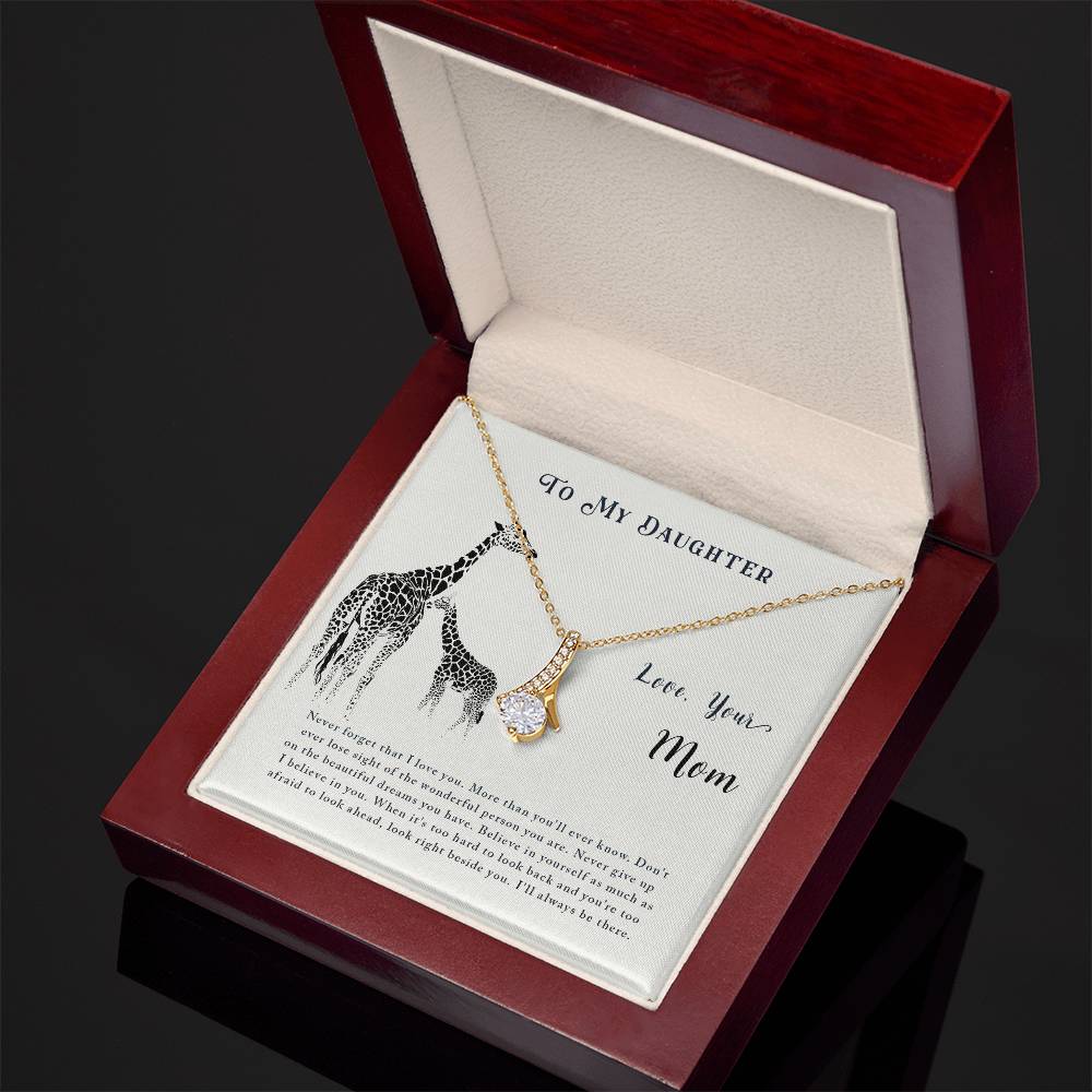 Alluring Beauty Necklace - To My Daughter