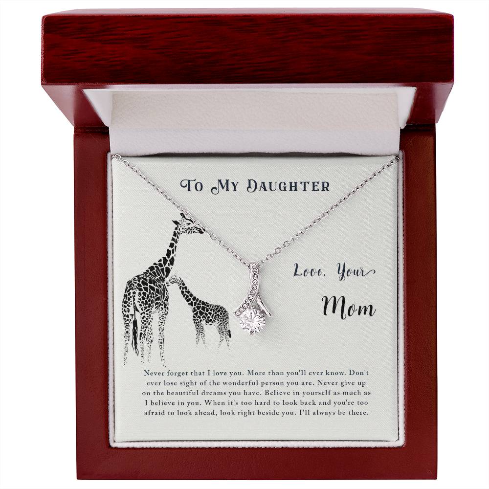 Alluring Beauty Necklace - To My Daughter