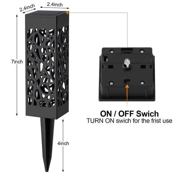 Solar Powered Vintage Light